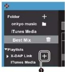 PIONEER XDP20 - Creazione di una playlist con "X-DAP Link" - 1