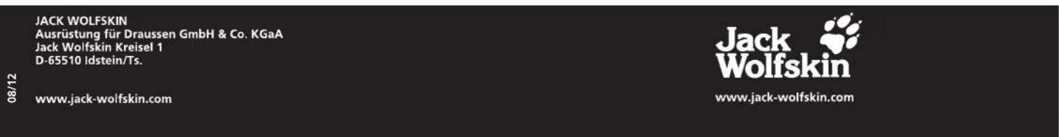 Jack Wolfskin Jungle Gym - Garantie et réparations - 1