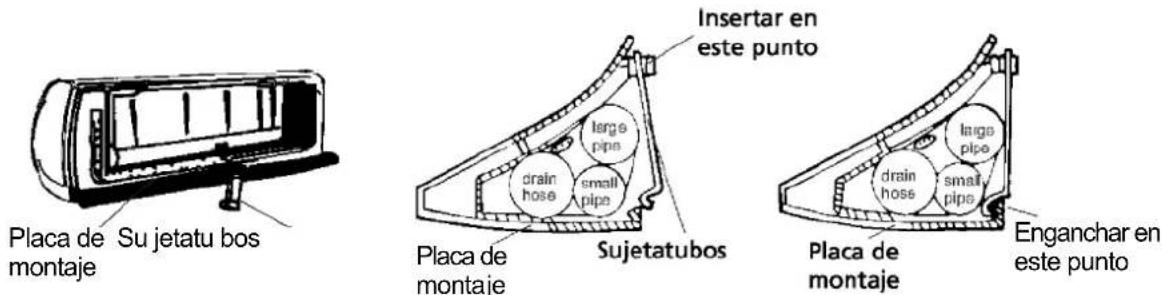 SUNTEC Klimatronic Instapro - Taladrar un agujero para los tubos. - 3