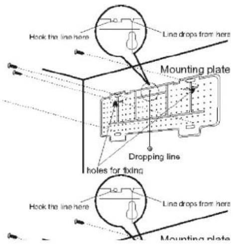 SUNTEC Klimatronic Instapro - Installing the mounting plate - 1
