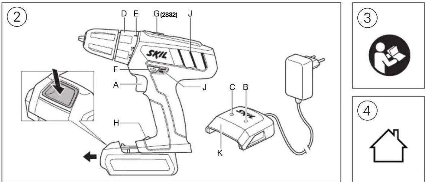 SKIL 2830 AR - 1008/2830/2832 - 4