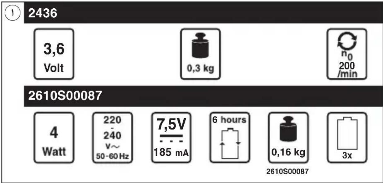 SKIL 2436 AA - A - 8
