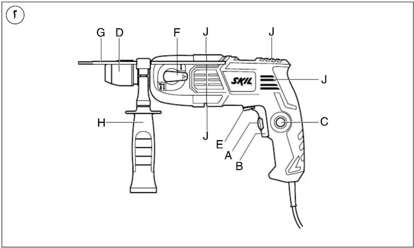 SKIL 1736 AA - PRIETAISO ELEMENTAI ② - 23