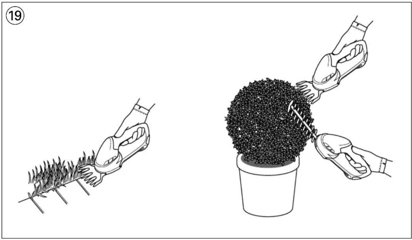 SKIL 0750 AA - CORDLESS SHRUB/GRASS SHEAR 0750 (F0150750..) - 24