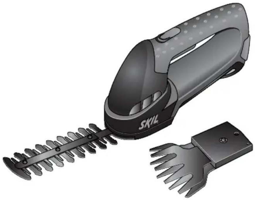 SKIL 0750 AA - CORDLESS SHRUB/GRASS SHEAR 0750 (F0150750..) - 2