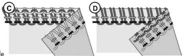 SINGER S1478 - De ondergrijperdraad is te los (C) - 1