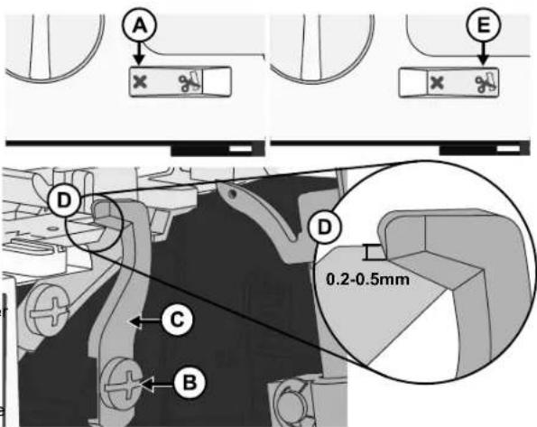 SINGER S1478 - Het bovenmes vervangen - 2