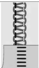 SINGER S1478 - 3-draads flatlock, breed (en smal) - 1