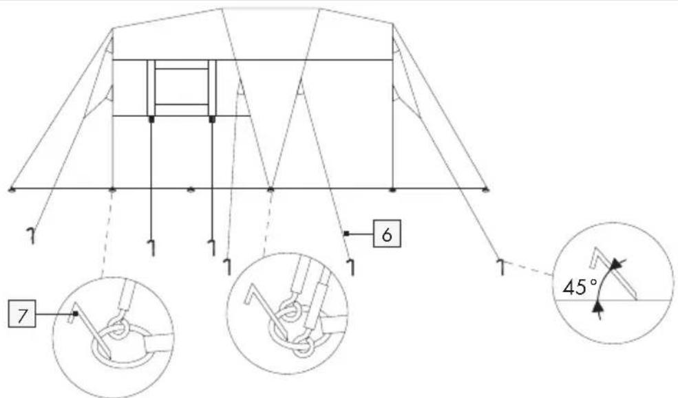 CRIVIT IAN 273647 - TENTE 4 PERSONNES - 1