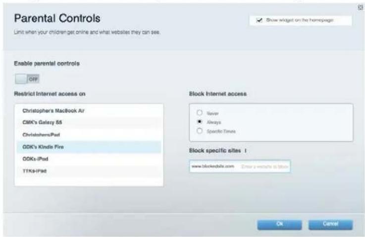 LINKSYS MaxStream EA7300 - Starševski nadzor - 1