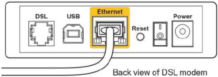 LINKSYS MaxStream EA7300 - Mensagem Your Internet cable is not plugged in (O seu cabo de Internet não está ligado) - 3
