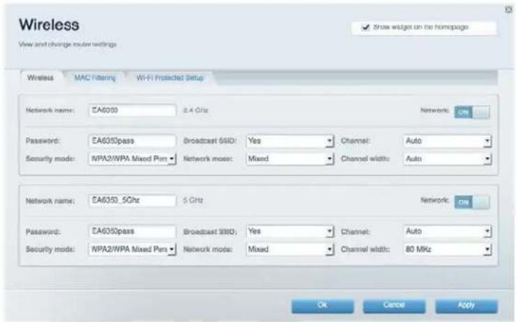 LINKSYS MaxStream EA7300 - Bezdrátové pripojení - 1
