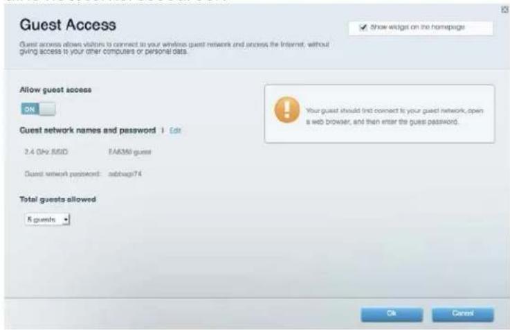 LINKSYS MaxStream EA7300 - Gæsteadgang - 1