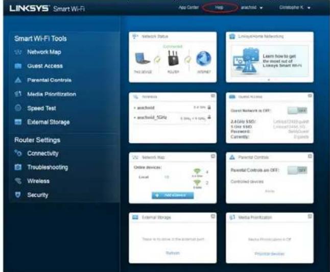 LINKSYS MaxStream EA7300 - Uzyskiwanie dostępu do interfejsu Linksys Smart Wi-Fi - 2