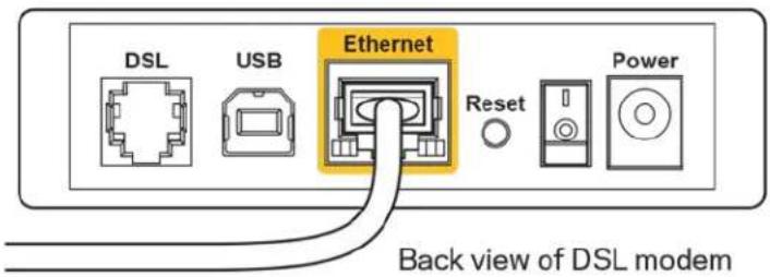 LINKSYS MaxStream EA7300 - Meddelande om att internetkabeln inte ar ansluten - 3