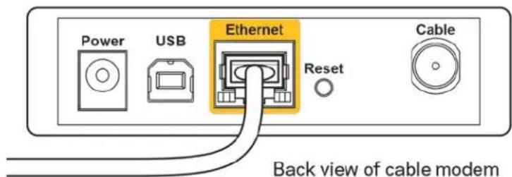 LINKSYS MaxStream EA7300 - Thong bao Chua cam cap Internet - 2