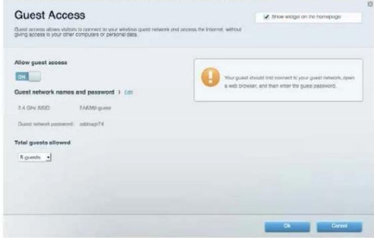 LINKSYS MaxStream EA7300 - Vieraskäytto - 1