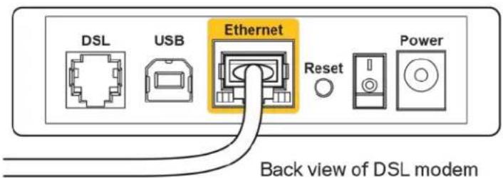 LINKSYS MaxStream EA7300 - CoobueHne «Kabel NHTepHeTa He noekJIOueH» - 3