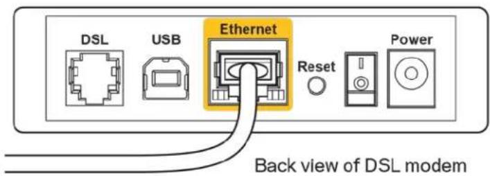 LINKSYS MaxStream EA7300 - Pranesimas Your Internet cable is not plugged in (Jusu interneto laidas nera prijungtas). - 3