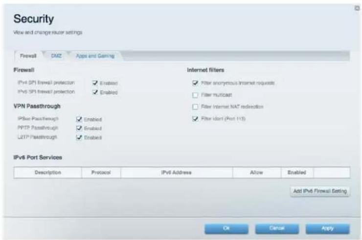 LINKSYS MaxStream EA7300 - Security (Zabezpečeni) - 1
