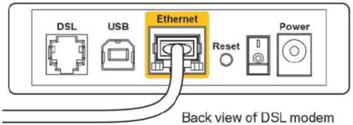 LINKSYS MaxStream EA7300 - Hlásenie Your Internet cable is not plugged in (Internetový kabel nie je pripojený) - 3
