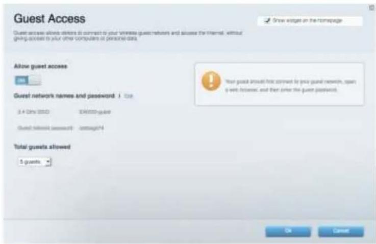 LINKSYS MaxStream EA7300 - 來賓存取權限 - 1