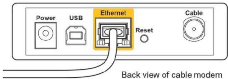 LINKSYS MaxStream EA7300 - Meldung „Ihr Internetkabel ist nicht angeschlossen" - 2