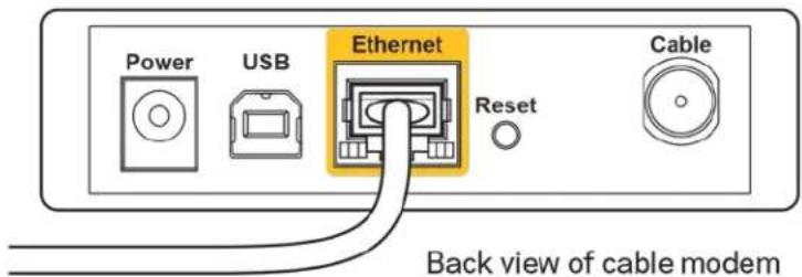 LINKSYS MaxStream EA7300 - Zpráva „Your Internet cable is not plugged“ (Internetový kabel není pripojen) - 2