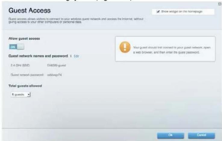 LINKSYS MaxStream EA7300 - Guest Access (Truy nhap khach) - 1