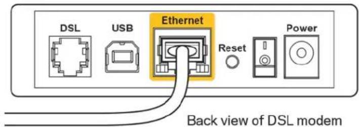 LINKSYS MaxStream EA7300 - Mensagem de cabo de internet não conectado - 3