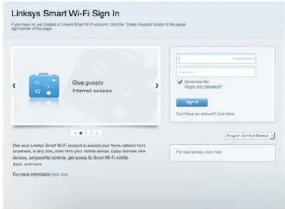 LINKSYS MaxStream EA7300 - Comment se connecter à linksys smart wi-fi - 1