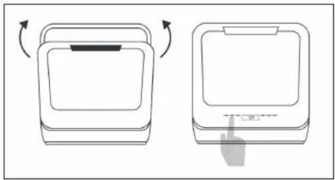 Klarstein Mini 10032679 - Avviare il dispositivo - 1