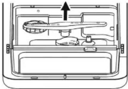 Klarstein Mini 10032679 - Cleaning the spray arms - 1