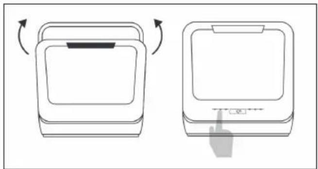 Klarstein Mini 10032679 - Starting the device - 1