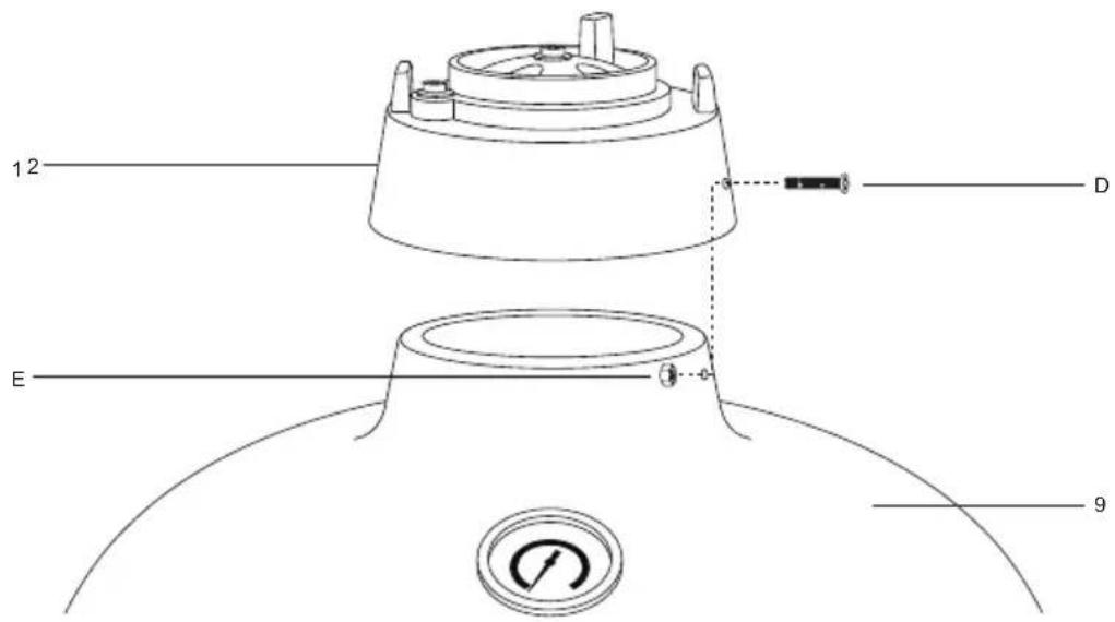 Klarstein Kingsize Kamado - MONTAGGIO - 5