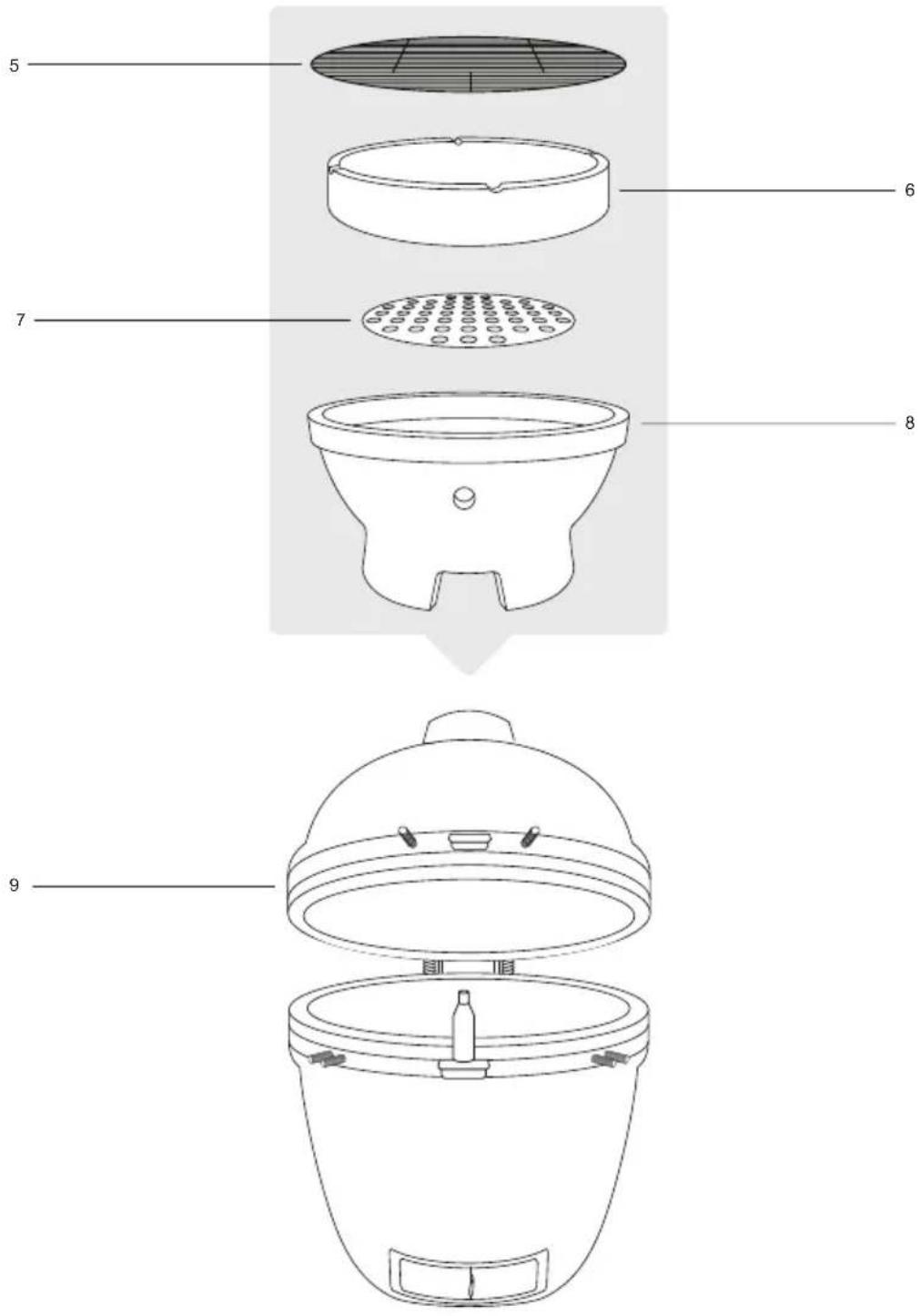Klarstein Kingsize Kamado - ZUSAMMENBAU - 4