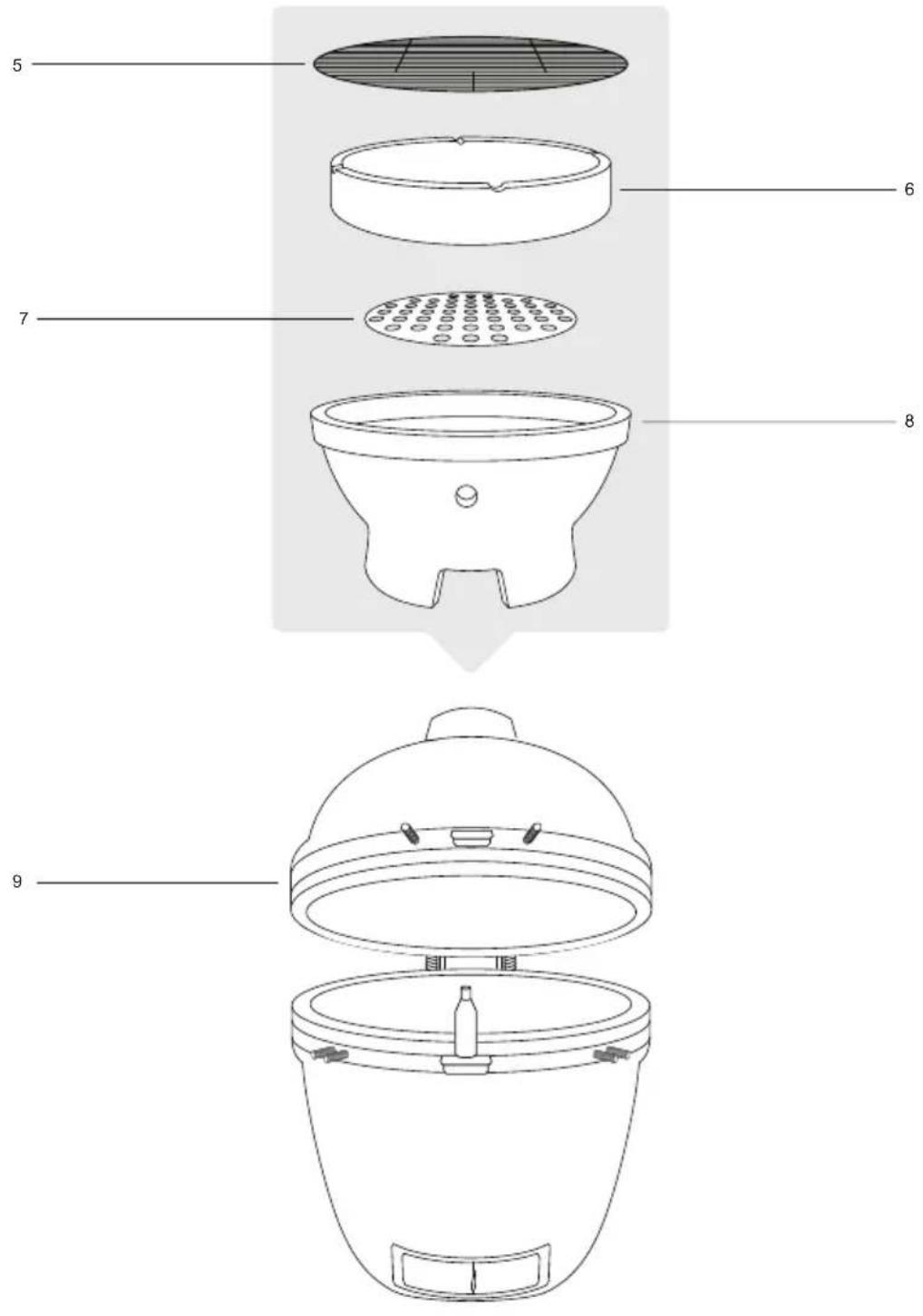 Klarstein Kingsize Kamado - ASSEMBLY - 4