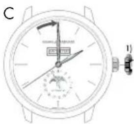 Girard-Perregaux Cats Eye 80486D11A16111A - Hour and minute - 3