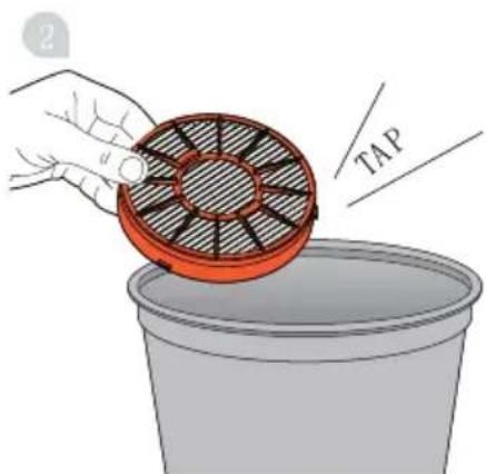 Klarstein Total Motion 10033287 - Cleaning the HEPA post-motor filter - 2
