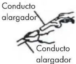 Klarstein Mister Eco 10032946 - Unir el conducto alargador y el accesorio - 2
