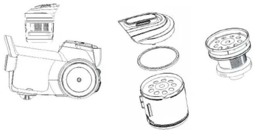 Klarstein 10032907 - b) Dual filter - 1