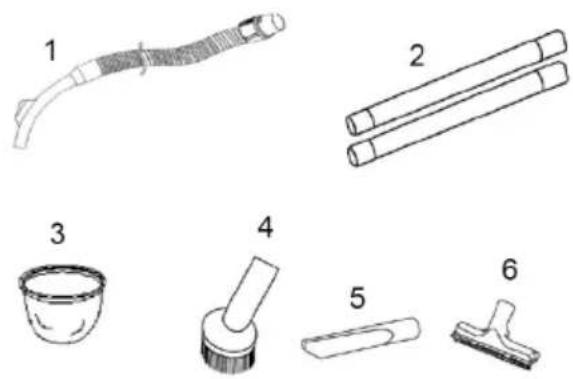 Klarstein 10030310 - Aperçu des accessoires - 1