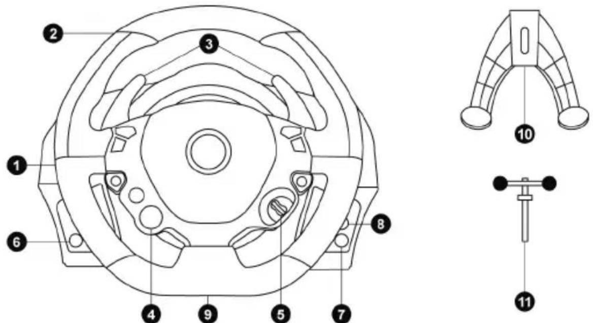 THRUSTMASTER TX Ferrari Italia (Xbox One) - TECHNICAL SPECIFICATIONS - 1