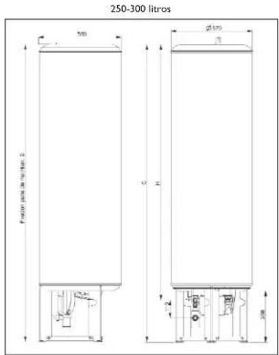 THERMOR Familio 250L - CARACTERÍSTICAS TÉCNICAS - 2