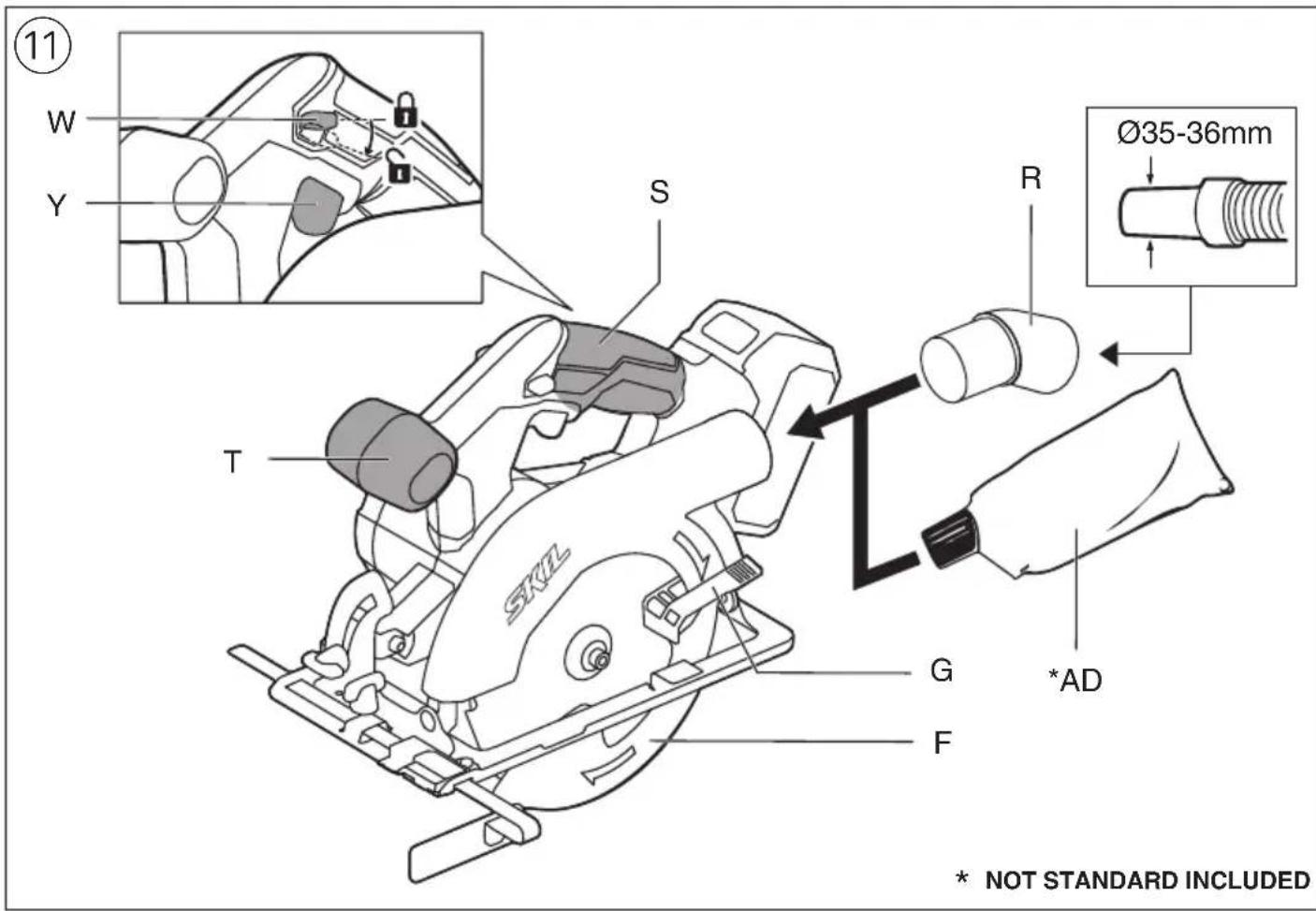 SKIL 3520 CA - 3520 - 21