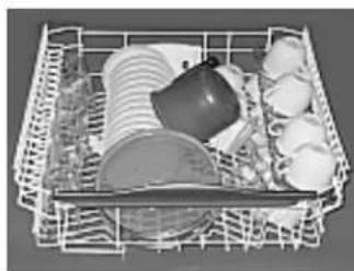 Ariston Thermo LI 670 DUO - Regolazione del cestello superiore. - 5