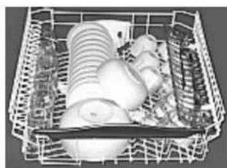 Ariston Thermo LI 670 DUO - How to adjust the top rack. - 7