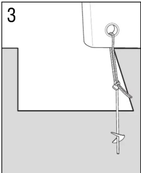 Little Tikes Climbing Towers 401A - ANCHORING THE UNIT - 2