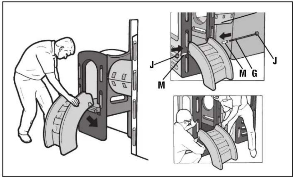 Little Tikes Climbing Towers 401A - ASSEMBLY STEPS - 6