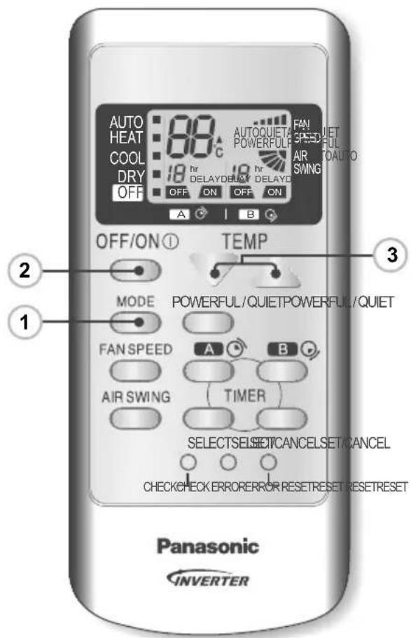PANASONIC CSRE9JKE1 - ТЕМП - 1